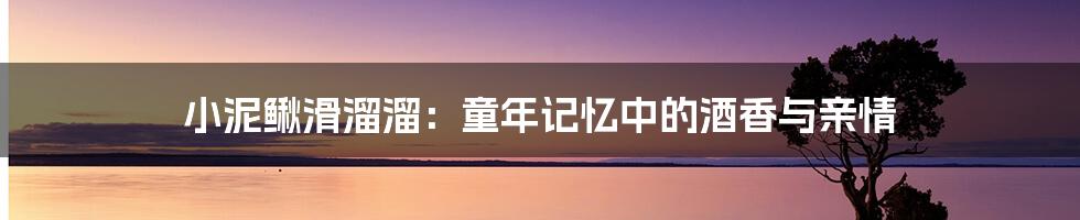小泥鳅滑溜溜：童年记忆中的酒香与亲情