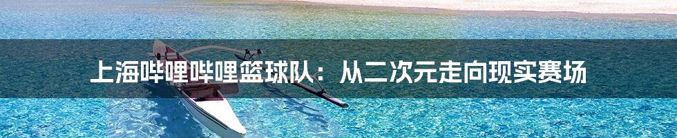 上海哔哩哔哩篮球队:从二次元走向现实赛场