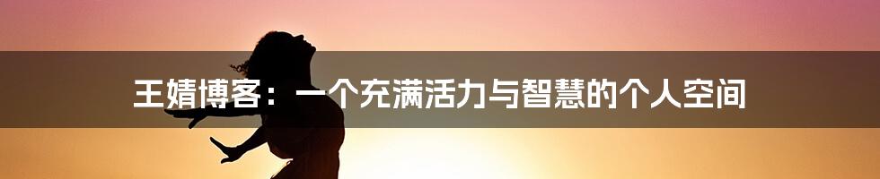 王婧博客:一个充满活力与智慧的个人空间
