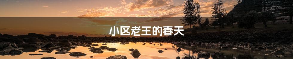 小区老王的春天