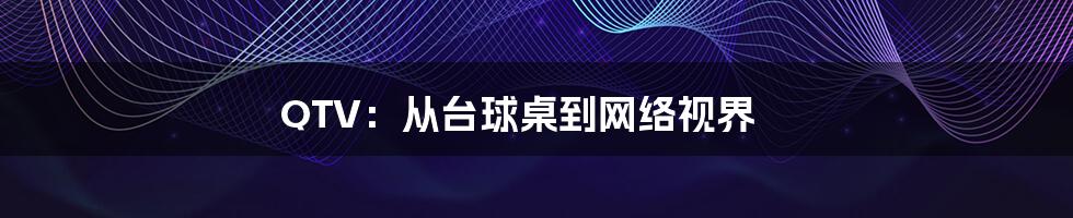 QTV：从台球桌到网络视界