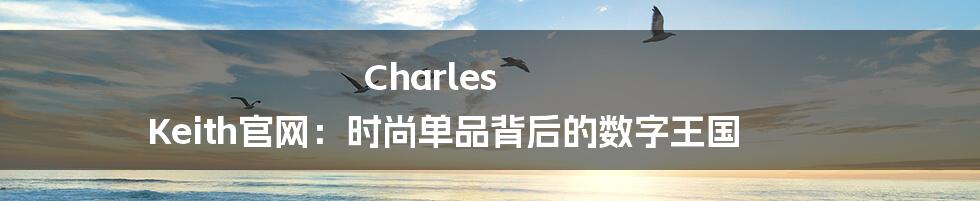 Charles Keith官网:时尚单品背后的数字王国