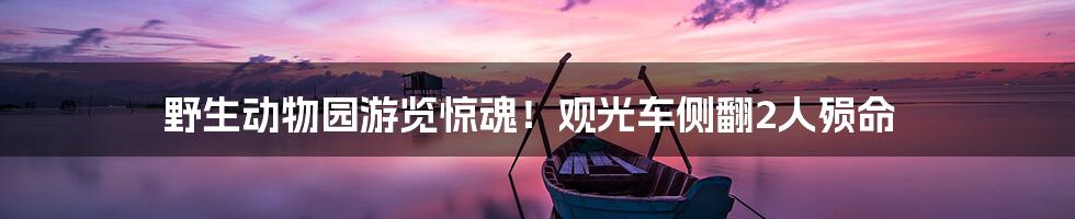 野生动物园游览惊魂!观光车侧翻2人殒命