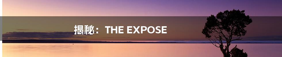 揭秘:THE EXPOSE