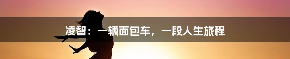 凌智:一辆面包车,一段人生旅程
