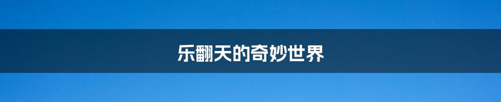 乐翻天的奇妙世界