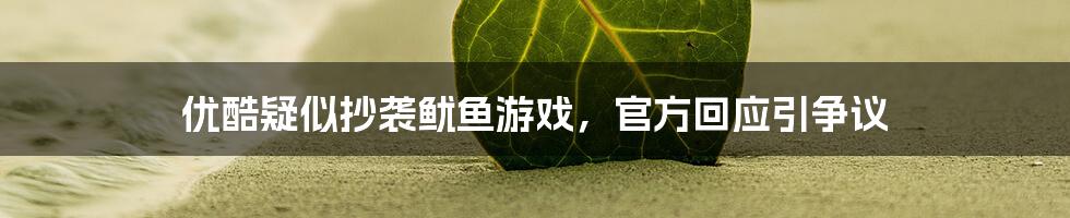 优酷疑似抄袭鱿鱼游戏，官方回应引争议