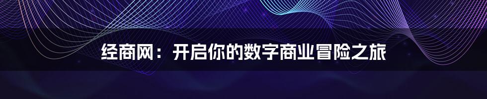 经商网:开启你的数字商业冒险之旅