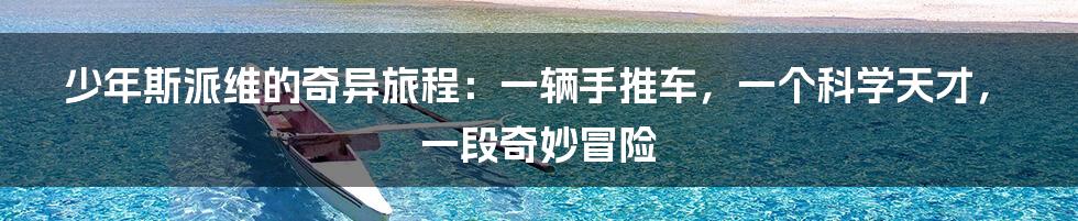 少年斯派维的奇异旅程：一辆手推车，一个科学天才，一段奇妙冒险