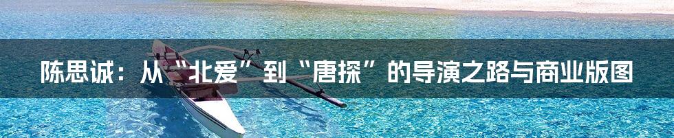 陈思诚:从“北爱”到“唐探”的导演之路与商业版图