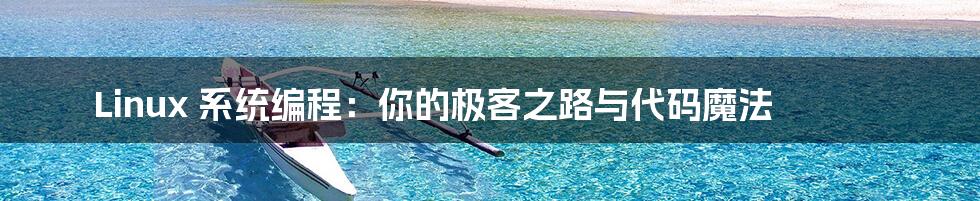 Linux 系统编程：你的极客之路与代码魔法
