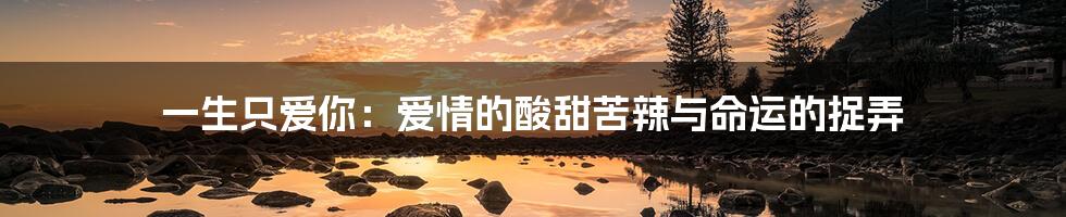 一生只爱你:爱情的酸甜苦辣与命运的捉弄