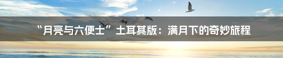 “月亮与六便士”土耳其版：满月下的奇妙旅程