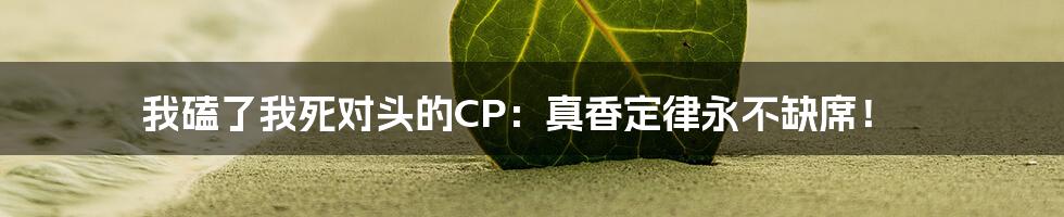 我磕了我死对头的CP:真香定律永不缺席!