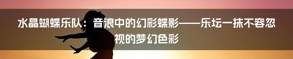 水晶蝴蝶乐队:音浪中的幻彩蝶影——乐坛一抹不容忽视的梦幻色彩
