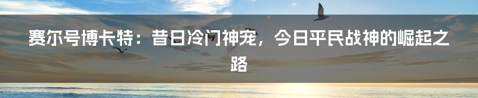 赛尔号博卡特：昔日冷门神宠，今日平民战神的崛起之路